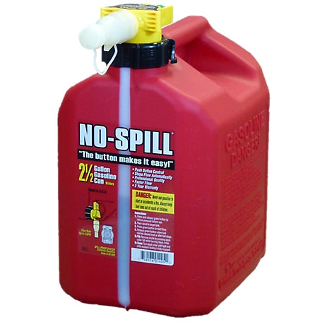 1405 No-Spill Fuel Can 2.5 Gallon