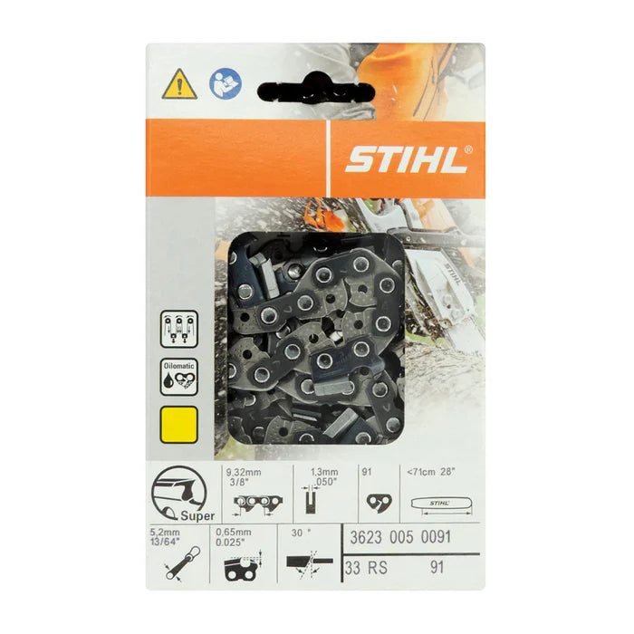 33RS 91 Stihl CHAIN 33RS 3/8P .050G