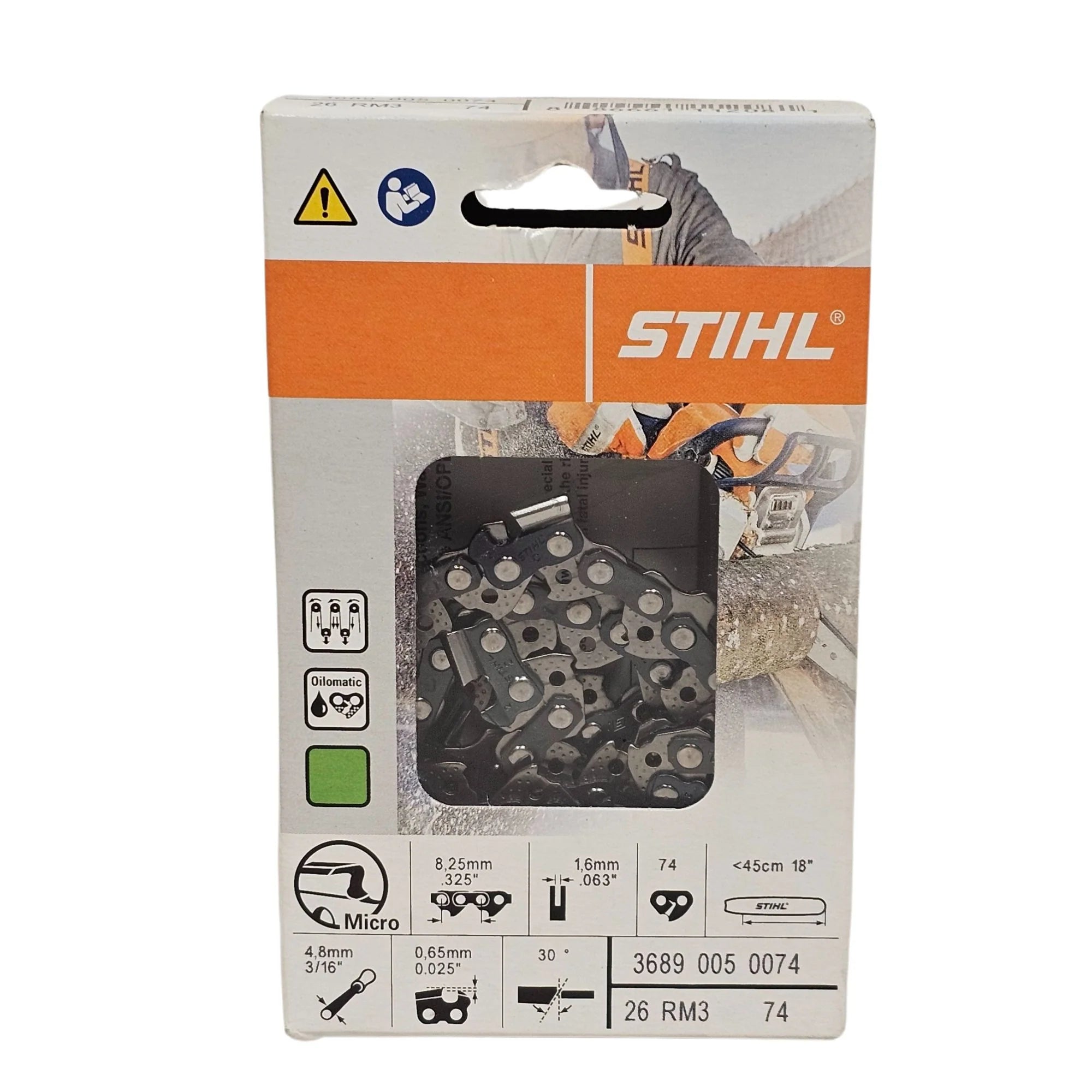 26RM3 74 Stihl CHAIN 26RM3 .325P .063G