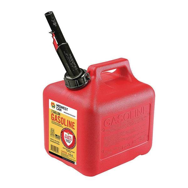 20240743 Midwest Can 2310 2GAL GAS CAN W/FLAMESHIELD
