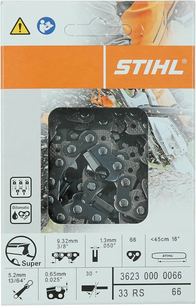 33RS 66 Stihl CHAIN 33RS 3/8P .050G