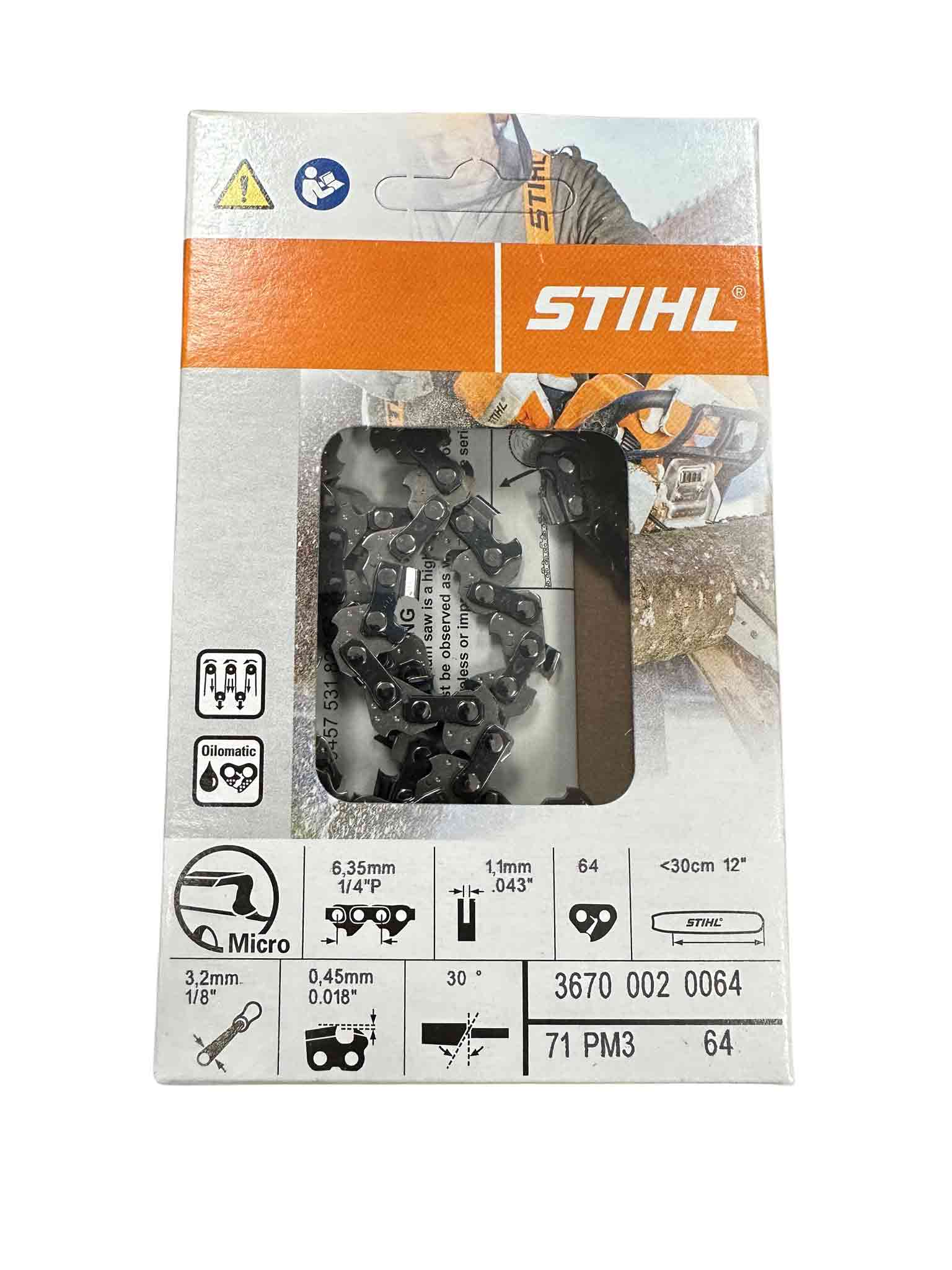 71PM3 64 Stihl CHAIN 71PM3 1/4P .043G