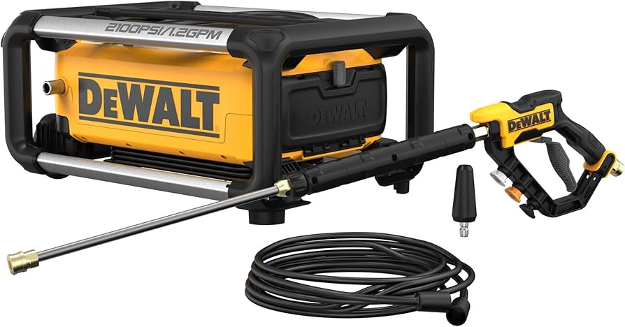 DEWALT DWPW2100 Electric Jobsite Cold Water Pressure Washer