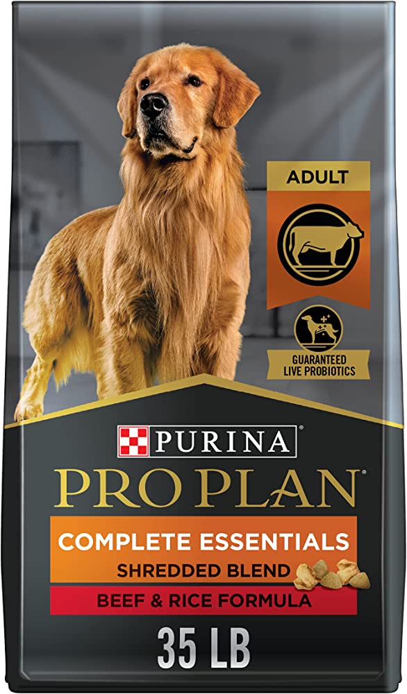Purina Pro Plan Beef & Rice Shredded Blend 35 lbs