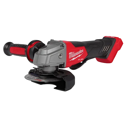 2880-20 MILWAUKEE M18 FUEL 18V Lithium-Ion Brushless Cordless 4-1/2 in./5 in. Grinder w/Paddle Switch (Tool-Only)