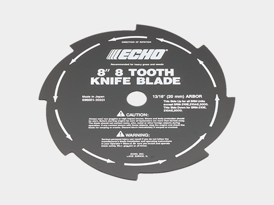 69600121431 Echo BLADE 8" 8 TOOTH 25M