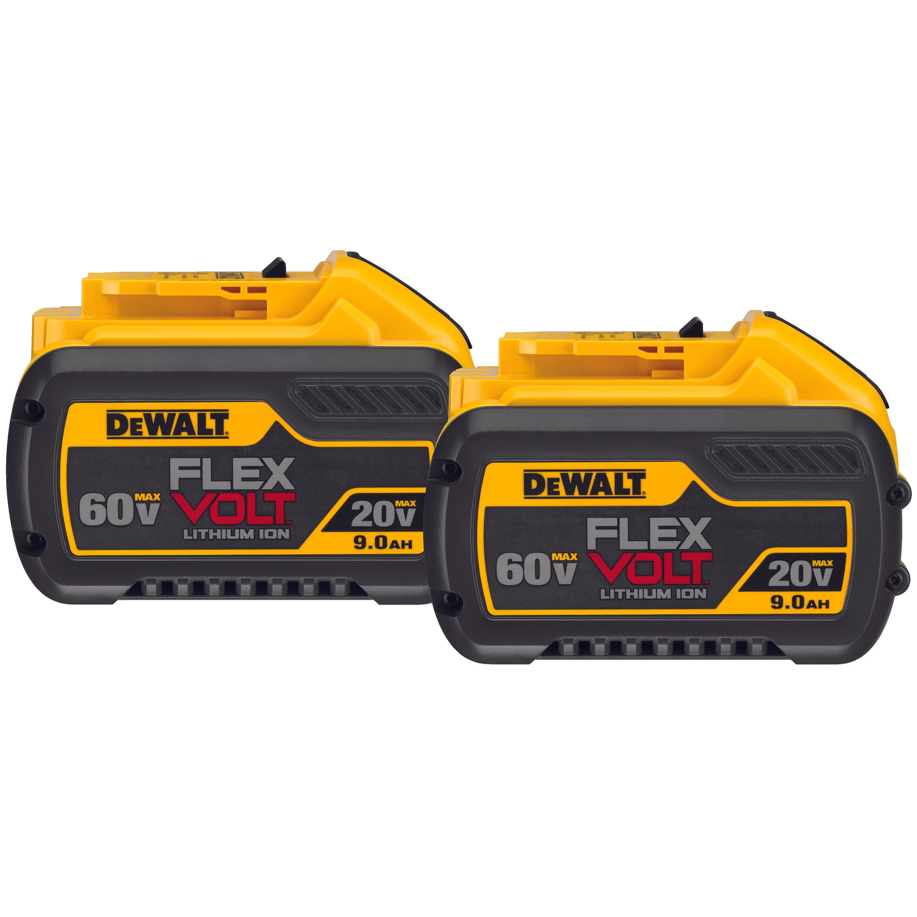 DCB609-2 DeWalt 20V/60V MAX* FLEXVOLT® 9Ah Battery (2 PK)