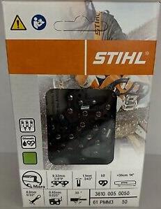 61PMM3 50 Stihl chain 14in pmmc3 3/8p .043g