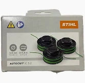 4009 710 4306 Stihl 3-PACK PREWOUND SPOOLS FOR AUTOCUT C 3-2