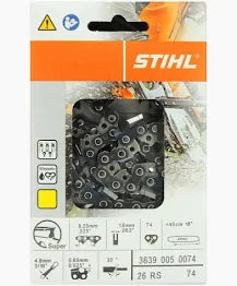 26RS 74 Stihl CHAIN 26RS .325P .063G